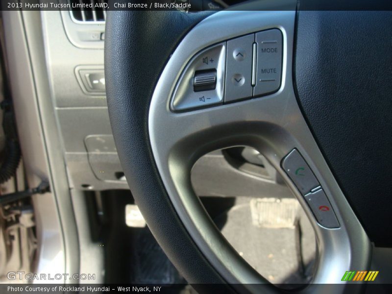 Chai Bronze / Black/Saddle 2013 Hyundai Tucson Limited AWD