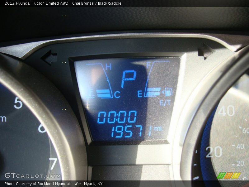 Chai Bronze / Black/Saddle 2013 Hyundai Tucson Limited AWD