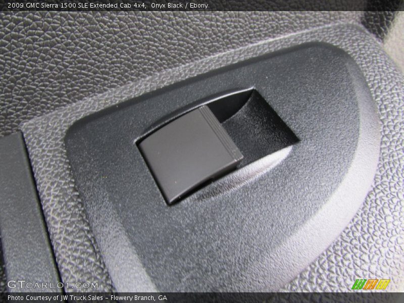 Onyx Black / Ebony 2009 GMC Sierra 1500 SLE Extended Cab 4x4