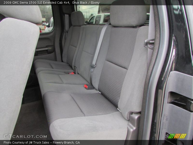 Onyx Black / Ebony 2009 GMC Sierra 1500 SLE Extended Cab 4x4