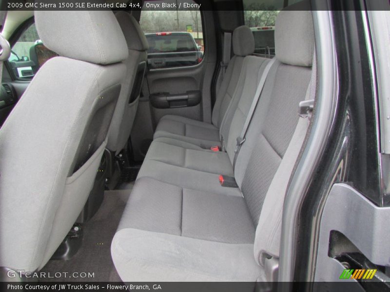 Onyx Black / Ebony 2009 GMC Sierra 1500 SLE Extended Cab 4x4