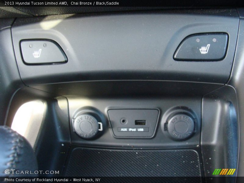 Chai Bronze / Black/Saddle 2013 Hyundai Tucson Limited AWD