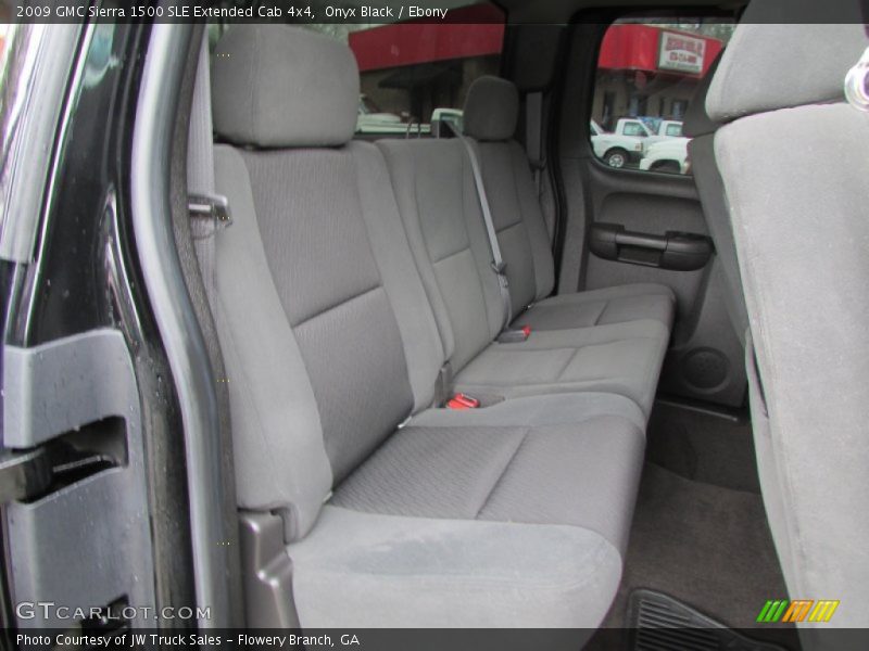 Onyx Black / Ebony 2009 GMC Sierra 1500 SLE Extended Cab 4x4