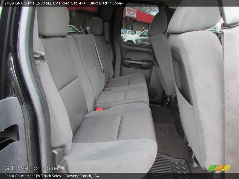 Onyx Black / Ebony 2009 GMC Sierra 1500 SLE Extended Cab 4x4