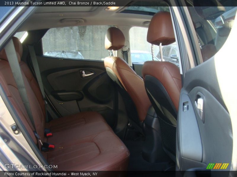 Chai Bronze / Black/Saddle 2013 Hyundai Tucson Limited AWD