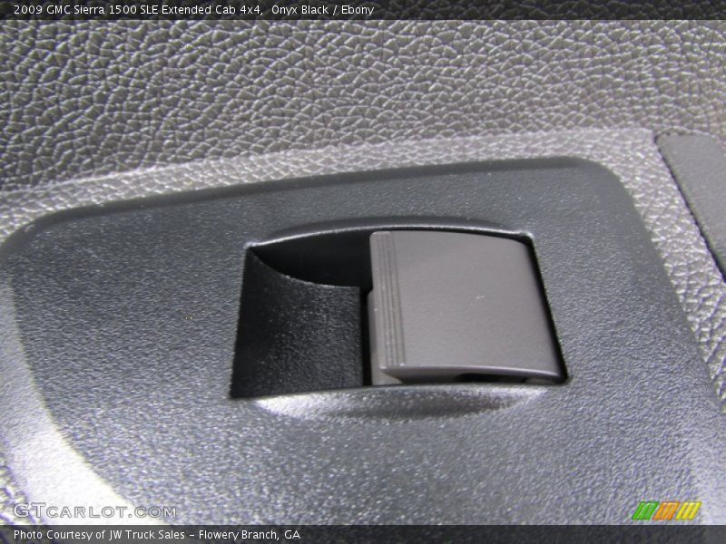 Onyx Black / Ebony 2009 GMC Sierra 1500 SLE Extended Cab 4x4