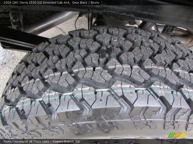 Onyx Black / Ebony 2009 GMC Sierra 1500 SLE Extended Cab 4x4