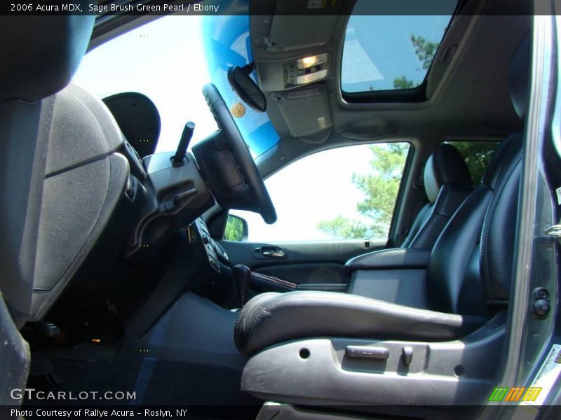 Sage Brush Green Pearl / Ebony 2006 Acura MDX