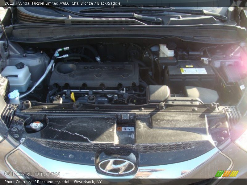 Chai Bronze / Black/Saddle 2013 Hyundai Tucson Limited AWD