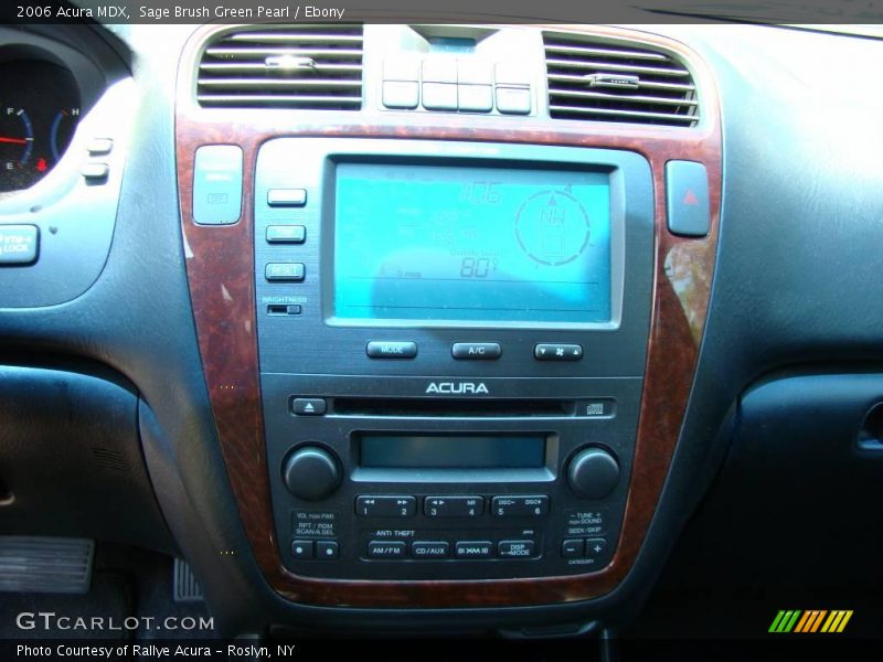 Sage Brush Green Pearl / Ebony 2006 Acura MDX