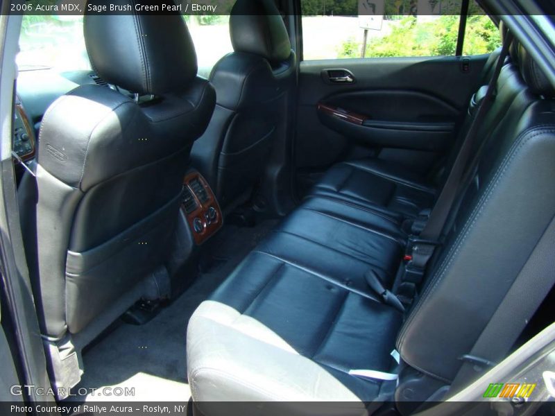 Sage Brush Green Pearl / Ebony 2006 Acura MDX