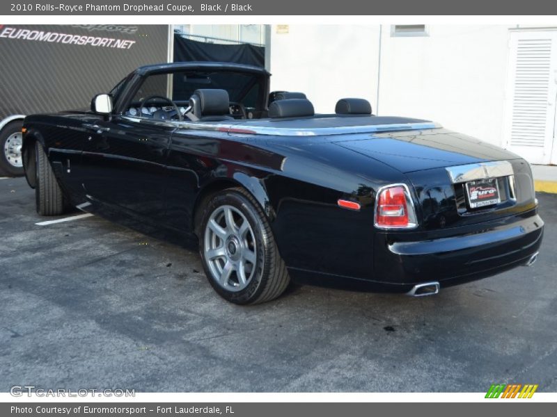 Black / Black 2010 Rolls-Royce Phantom Drophead Coupe