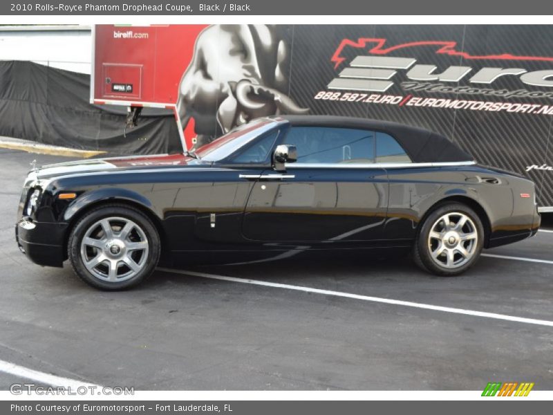 Black / Black 2010 Rolls-Royce Phantom Drophead Coupe