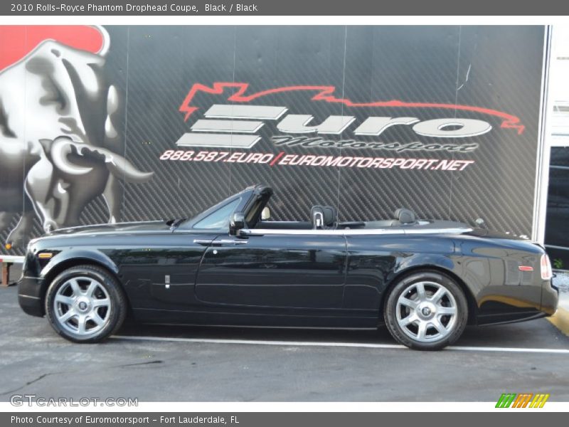 Black / Black 2010 Rolls-Royce Phantom Drophead Coupe