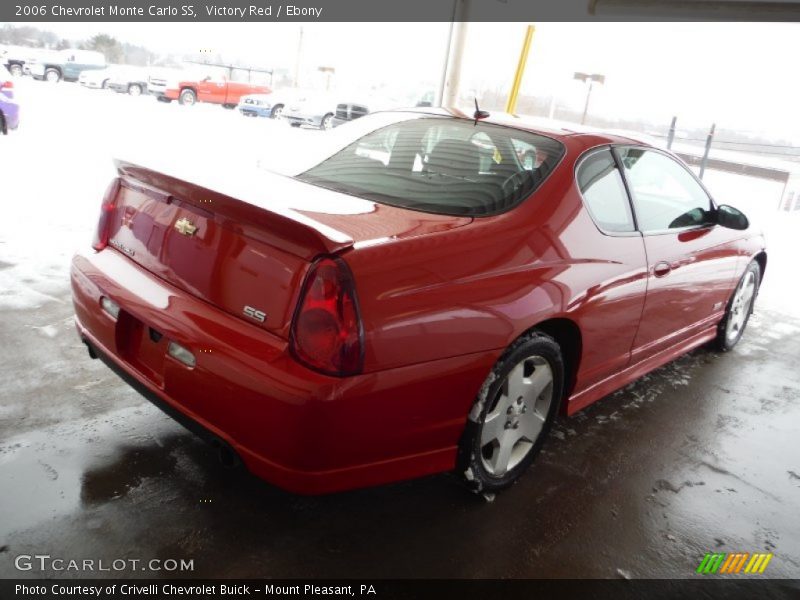 Victory Red / Ebony 2006 Chevrolet Monte Carlo SS