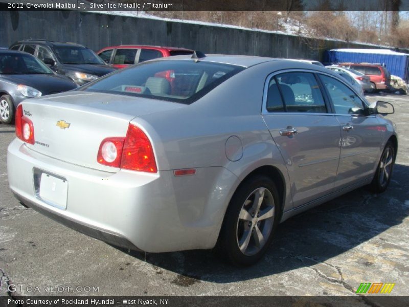 Silver Ice Metallic / Titanium 2012 Chevrolet Malibu LT