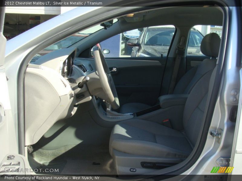 Silver Ice Metallic / Titanium 2012 Chevrolet Malibu LT