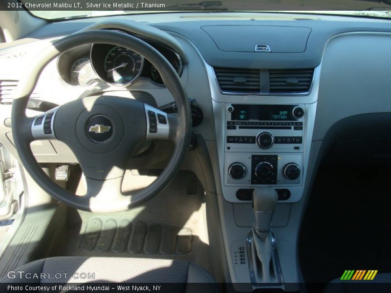 Silver Ice Metallic / Titanium 2012 Chevrolet Malibu LT