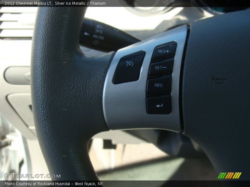 Silver Ice Metallic / Titanium 2012 Chevrolet Malibu LT