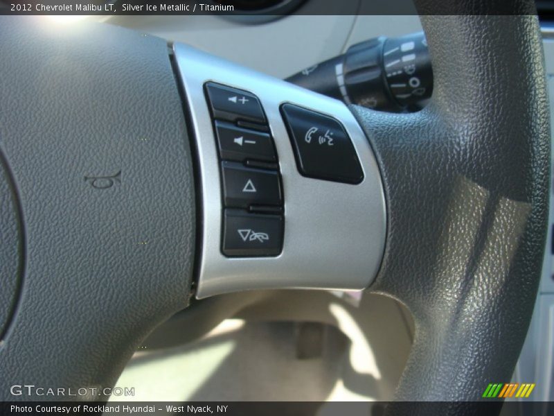 Silver Ice Metallic / Titanium 2012 Chevrolet Malibu LT