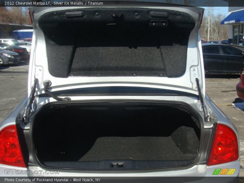 Silver Ice Metallic / Titanium 2012 Chevrolet Malibu LT