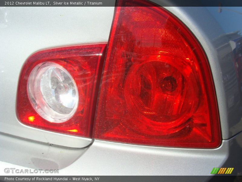 Silver Ice Metallic / Titanium 2012 Chevrolet Malibu LT
