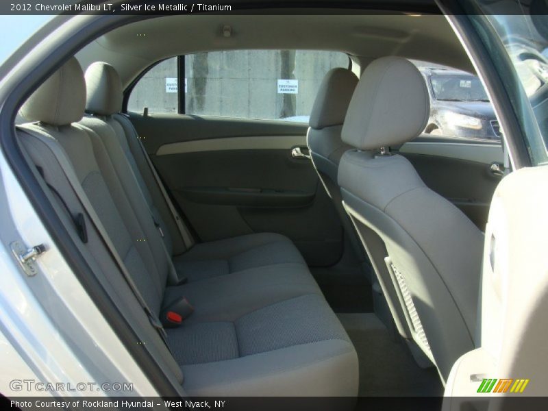 Silver Ice Metallic / Titanium 2012 Chevrolet Malibu LT