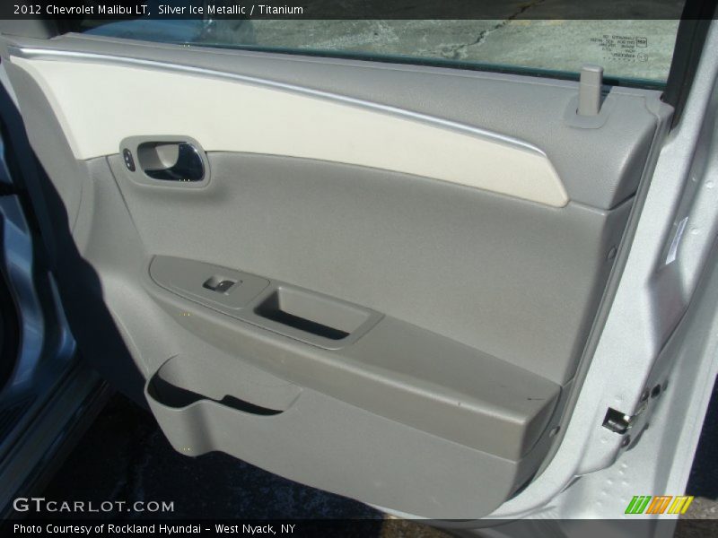 Silver Ice Metallic / Titanium 2012 Chevrolet Malibu LT