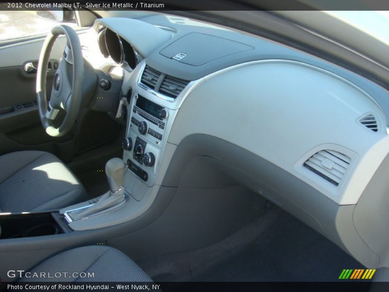 Silver Ice Metallic / Titanium 2012 Chevrolet Malibu LT