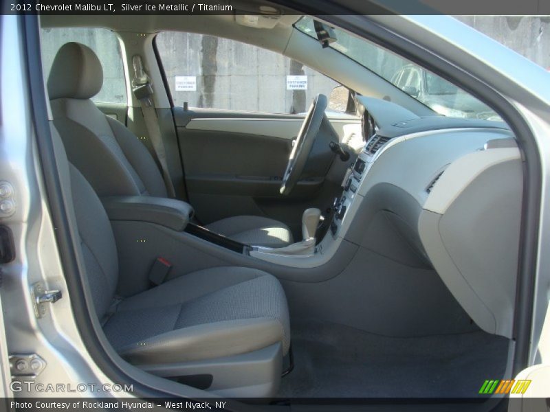 Silver Ice Metallic / Titanium 2012 Chevrolet Malibu LT