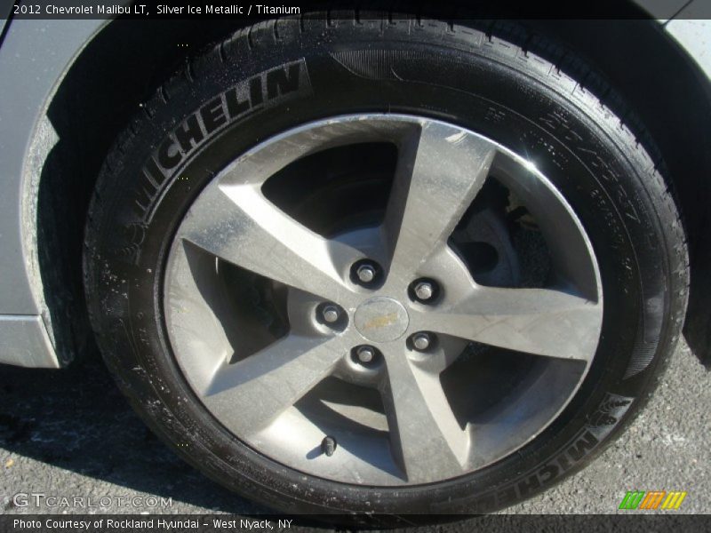 Silver Ice Metallic / Titanium 2012 Chevrolet Malibu LT