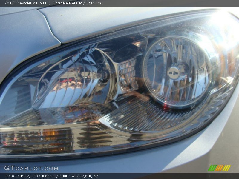 Silver Ice Metallic / Titanium 2012 Chevrolet Malibu LT