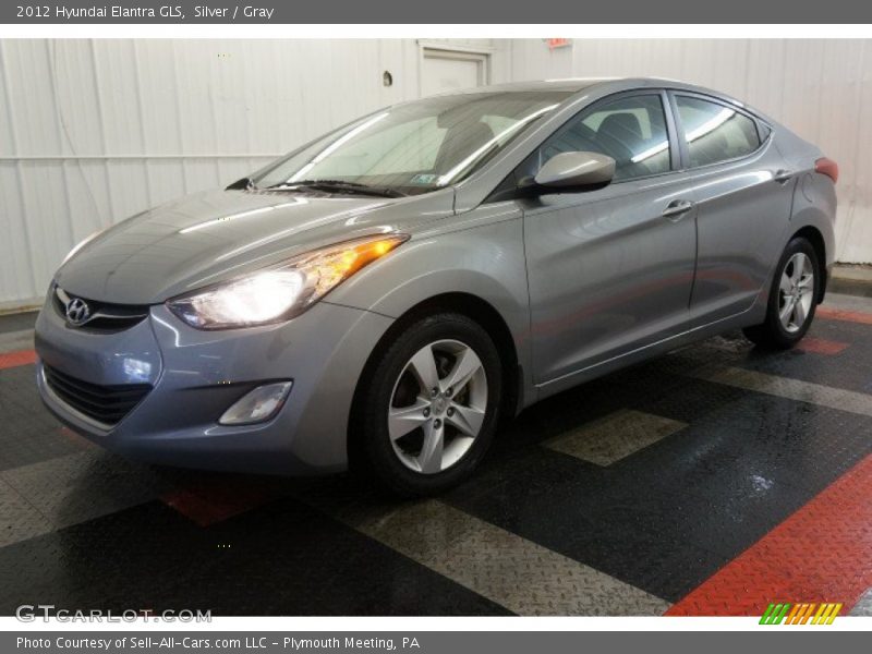 Silver / Gray 2012 Hyundai Elantra GLS