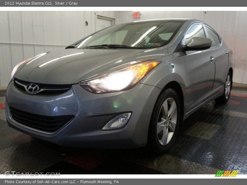 Silver / Gray 2012 Hyundai Elantra GLS