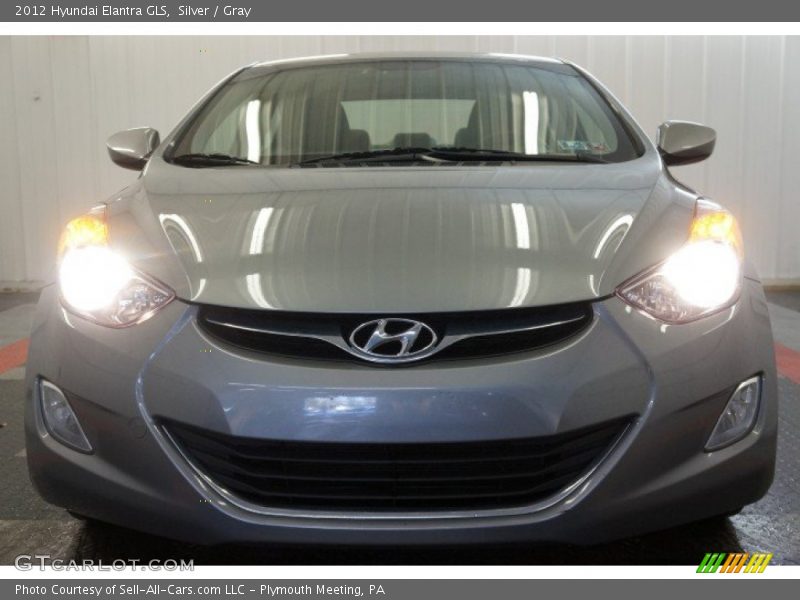 Silver / Gray 2012 Hyundai Elantra GLS