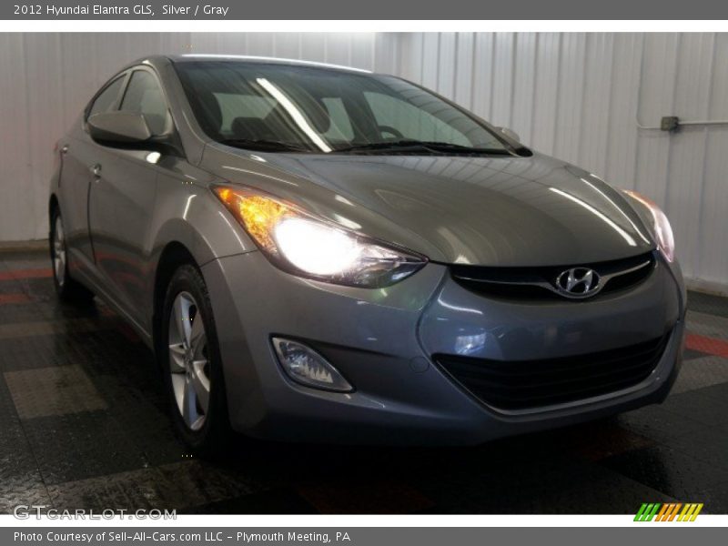 Silver / Gray 2012 Hyundai Elantra GLS