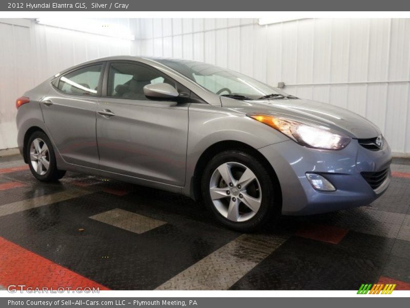 Silver / Gray 2012 Hyundai Elantra GLS