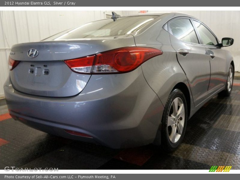 Silver / Gray 2012 Hyundai Elantra GLS