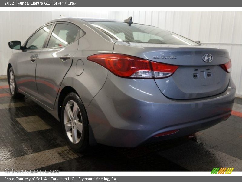 Silver / Gray 2012 Hyundai Elantra GLS