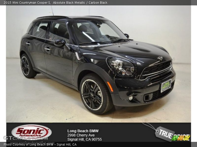 Absolute Black Metallic / Carbon Black 2015 Mini Countryman Cooper S