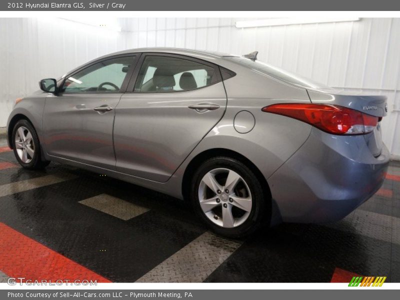 Silver / Gray 2012 Hyundai Elantra GLS