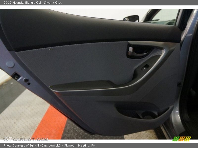 Silver / Gray 2012 Hyundai Elantra GLS