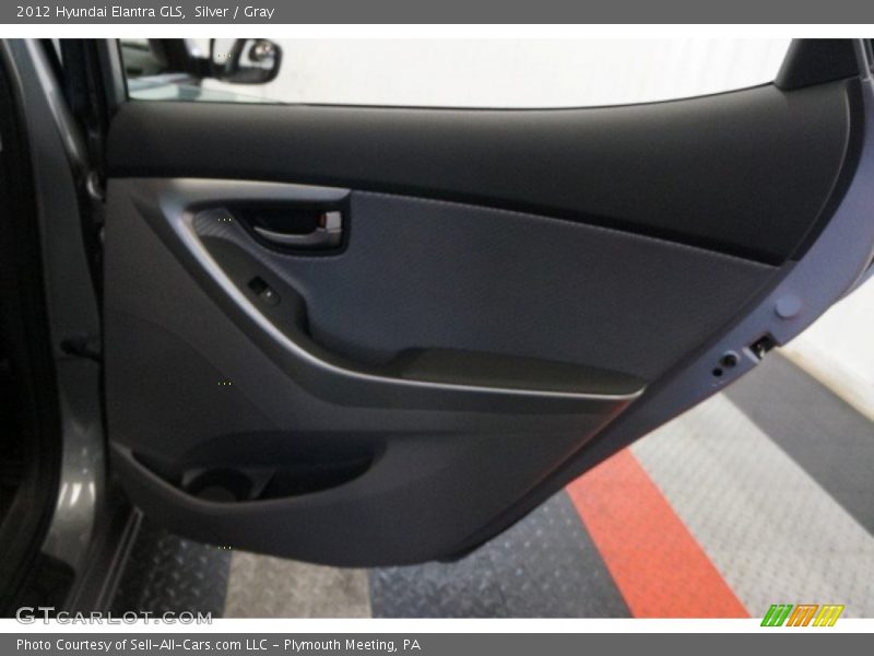 Silver / Gray 2012 Hyundai Elantra GLS