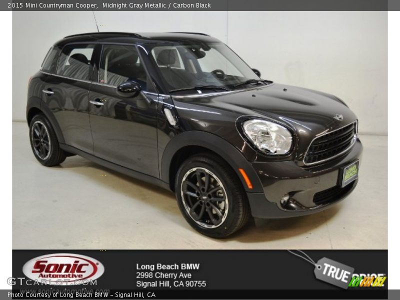 Midnight Gray Metallic / Carbon Black 2015 Mini Countryman Cooper