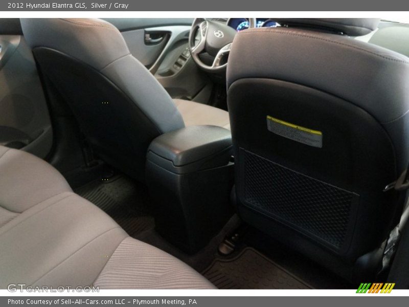 Silver / Gray 2012 Hyundai Elantra GLS