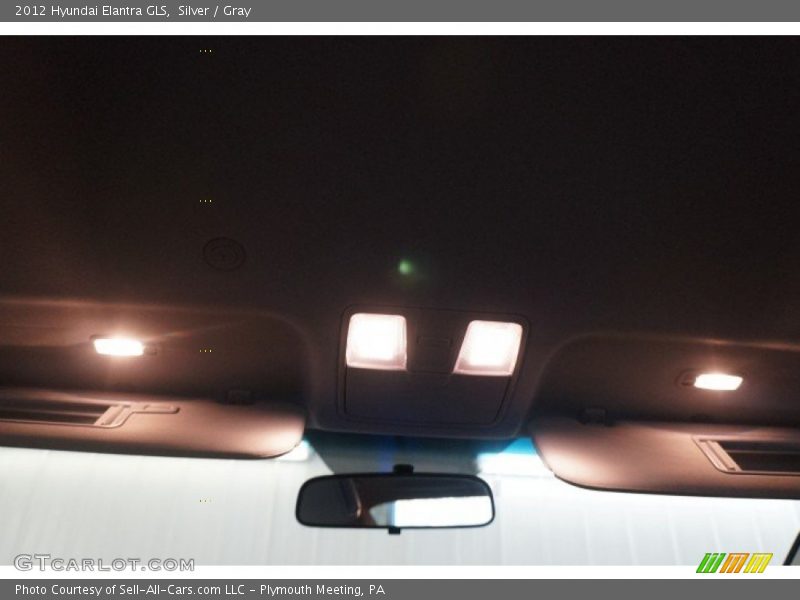Silver / Gray 2012 Hyundai Elantra GLS