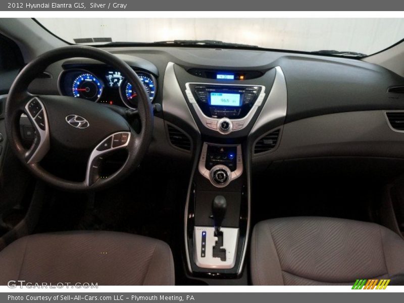 Silver / Gray 2012 Hyundai Elantra GLS