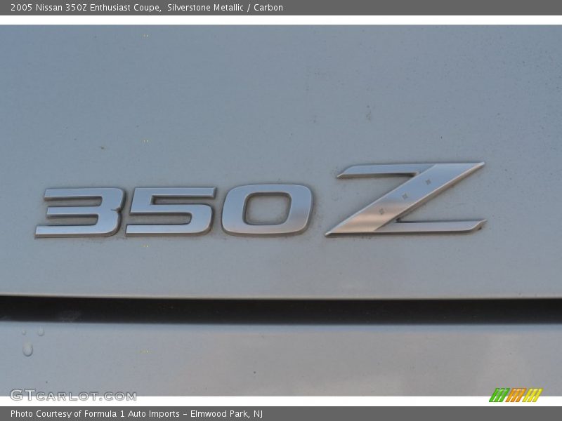 Silverstone Metallic / Carbon 2005 Nissan 350Z Enthusiast Coupe
