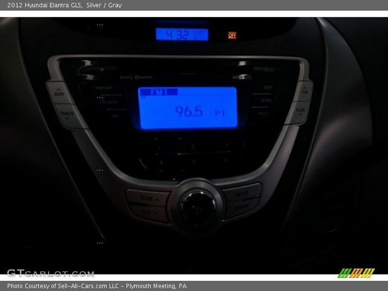 Silver / Gray 2012 Hyundai Elantra GLS