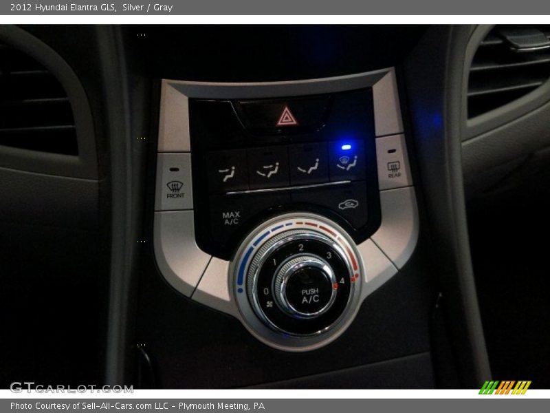 Silver / Gray 2012 Hyundai Elantra GLS